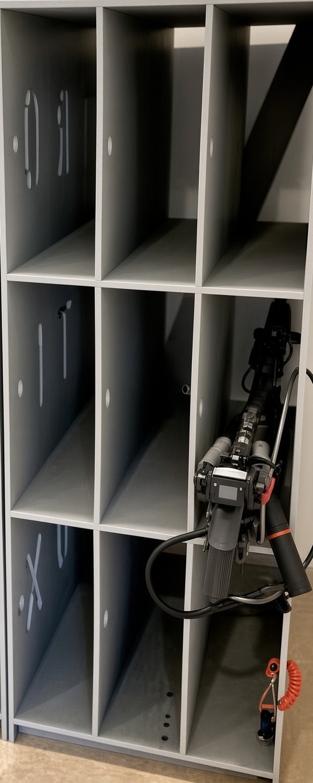 Trottibox Max9 installée en extérieur, 9 places